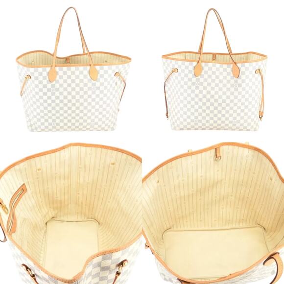 💎✨BEAUTIFUL✨💎Authenticated Louis Vuitton Damier Azur Neverfull GM Tote Bag - Picture 8 of 9